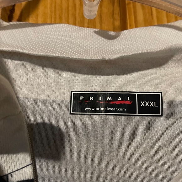 Primal Wear Men's The Ritz Blue Cycling Jersey Moisture Wicking Shirt RITBJ10M - Picture 4 of 8